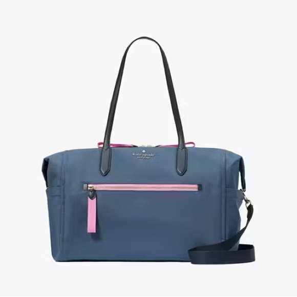 NWT - Chelsea Nylon Weekender - Bluestone Multi - Picture 1 of 8